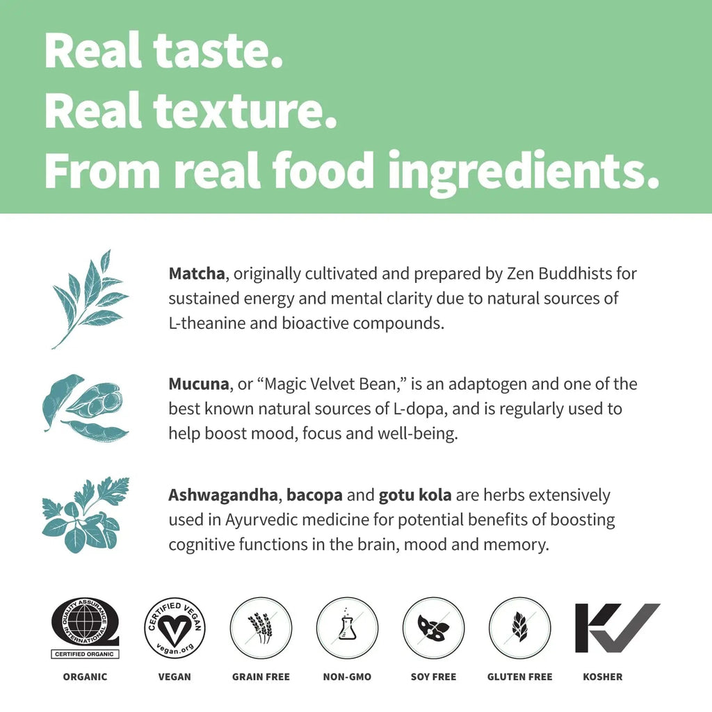 Sprout Living Epic Protein, Plant Based Protein & Superfoods Powder, Mindful Matcha - TrustMedUSA