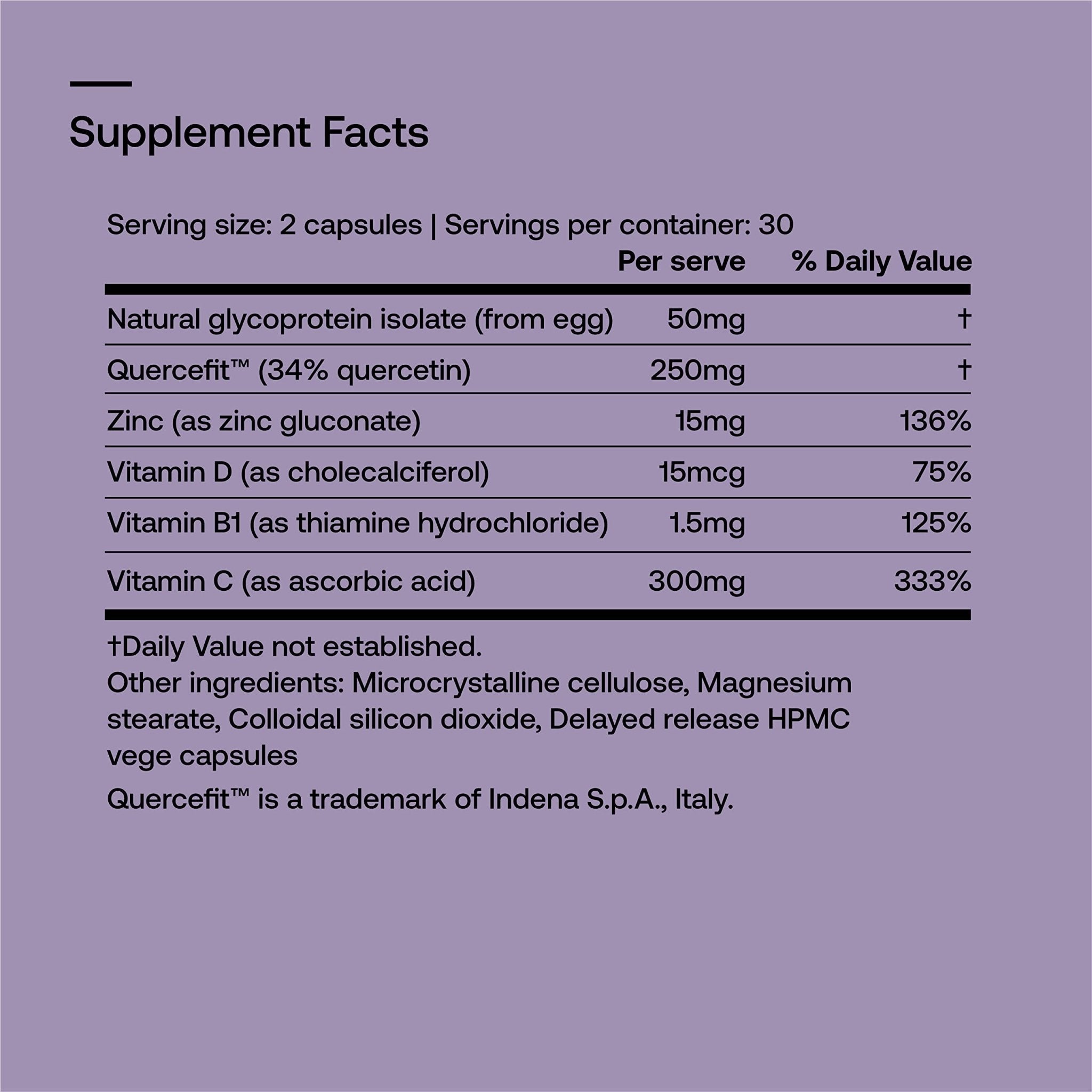 SRW Imm¹ Defence | Supports Immune System Health | 60 Vege Capsules | Supplement for Immune Response | Contains Natural Glycoprotein Isolate (Muno-IgY™) and Quercetin - TrustMedUSA