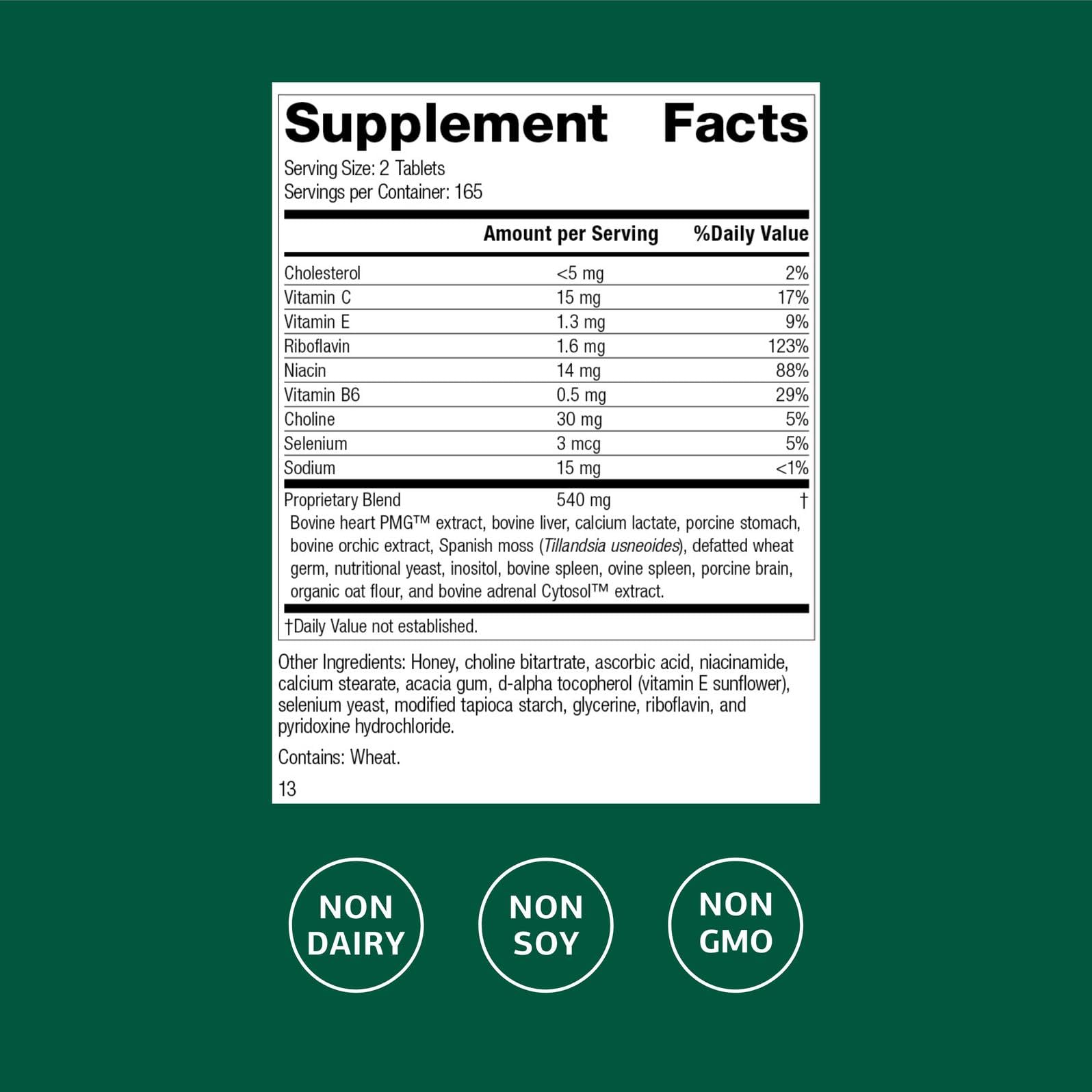 Standard Process Inc. Cardio-Plus - Antioxidant Support - Heart Health, Circulation & Blood Flow Supplement with Vitamin B6, Niacin & Riboflavin - Energy Metabolism Supplement - 330 Tablets - TrustMedUSA