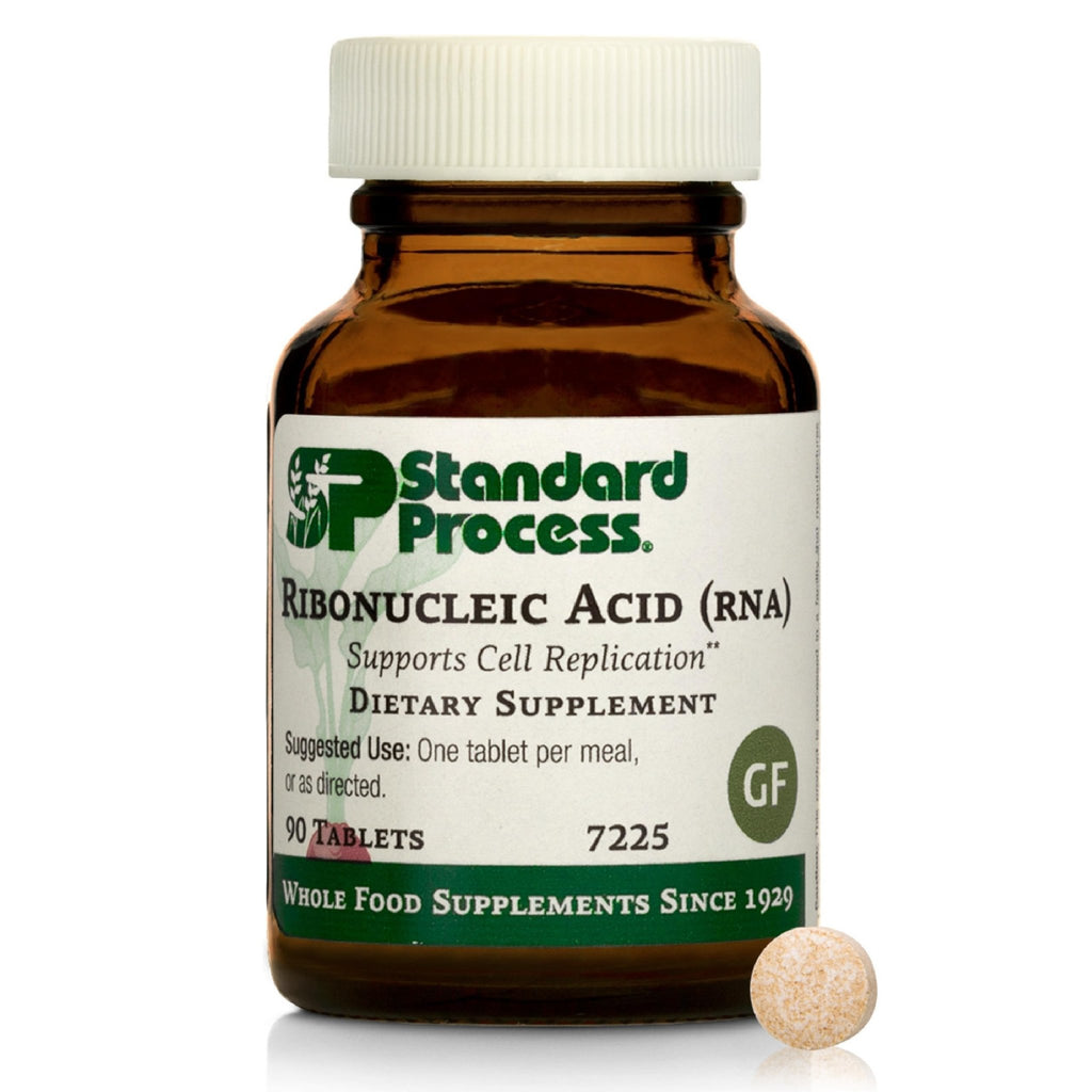 Standard Process Ribonucleic Acid RNA - Cell Development Support - Aids Protein Synthesis - Vegan, Gluten-Free, Non-Soy, & Non-Grain - 90 Tablets (90 Servings) - TrustMedUSA