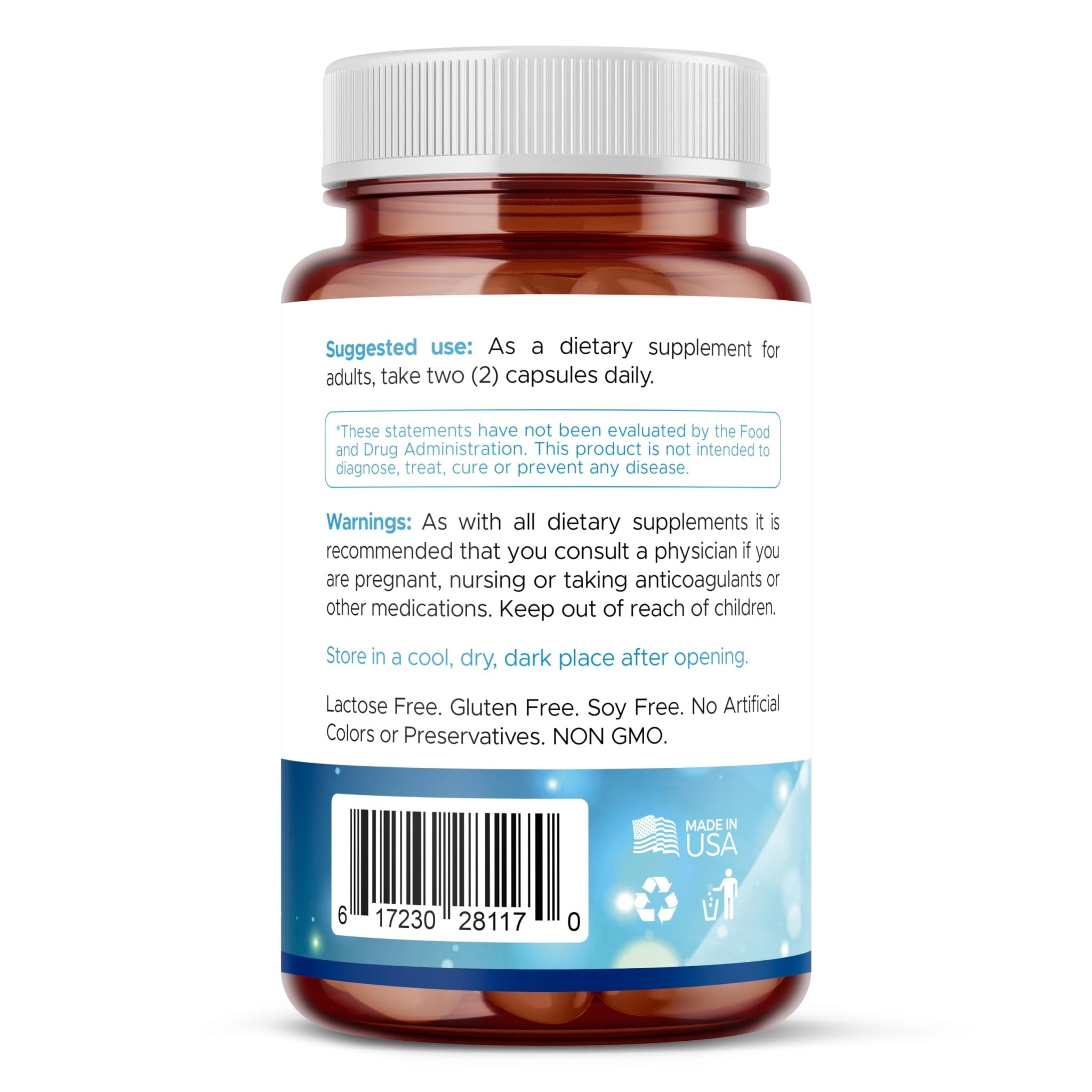 Stem Cell Supplements 500mg (60 Cap) Natural Anti-Aging & Longevity Support with Spirulina & Chlorella, Boost Cellular Renewal, Restore Youthful Energy, Reduce Joint Soreness – Celulas Madre - TrustMedUSA