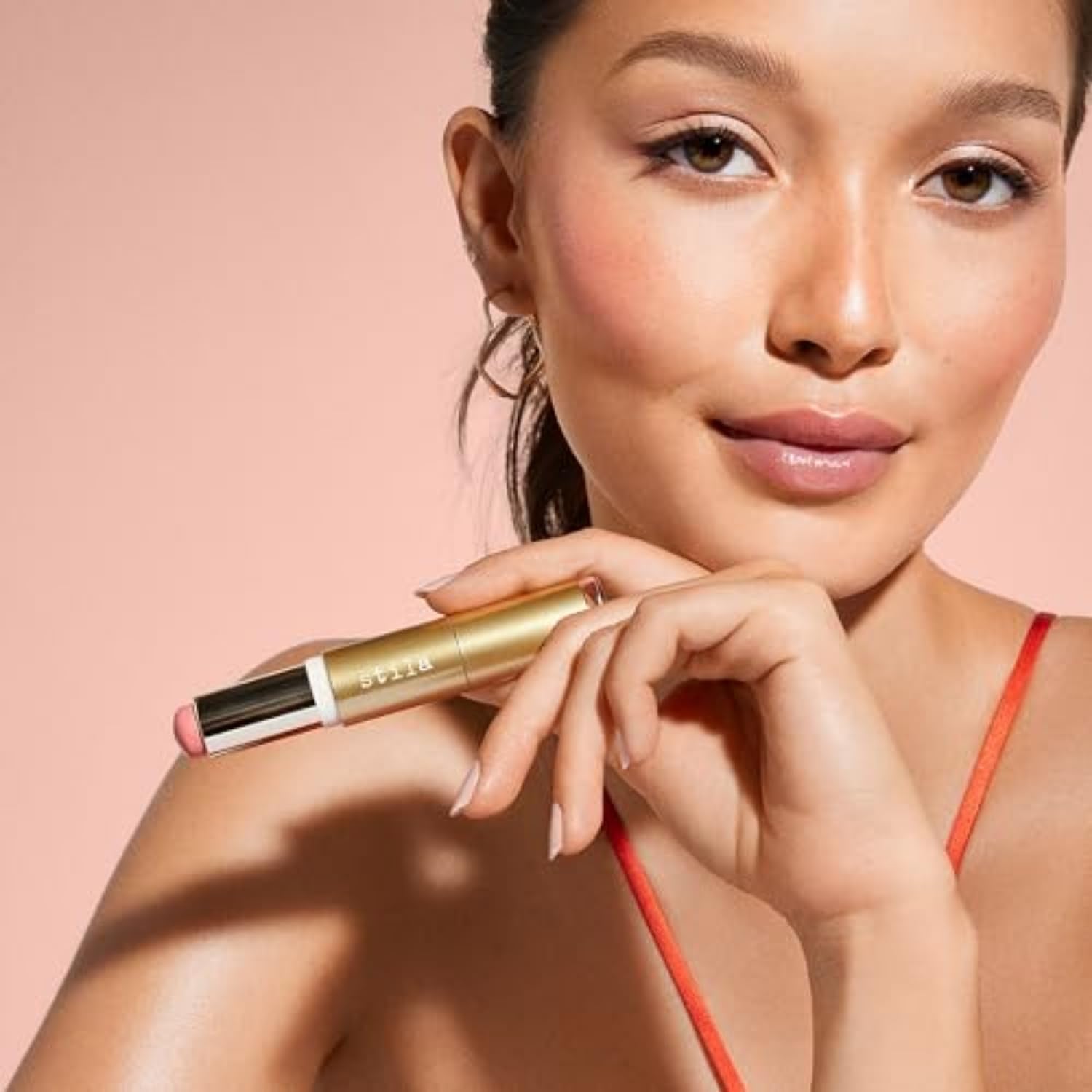 Stila Blush & Bronze Hydro-Blur Cheek Duo, Grapefruit & Caramel - TrustMedUSA
