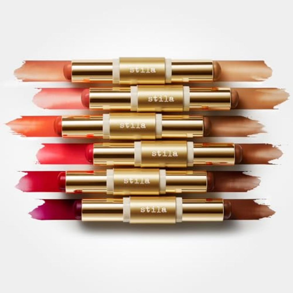 Stila Blush & Bronze Hydro-Blur Cheek Duo, Grapefruit & Caramel - TrustMedUSA
