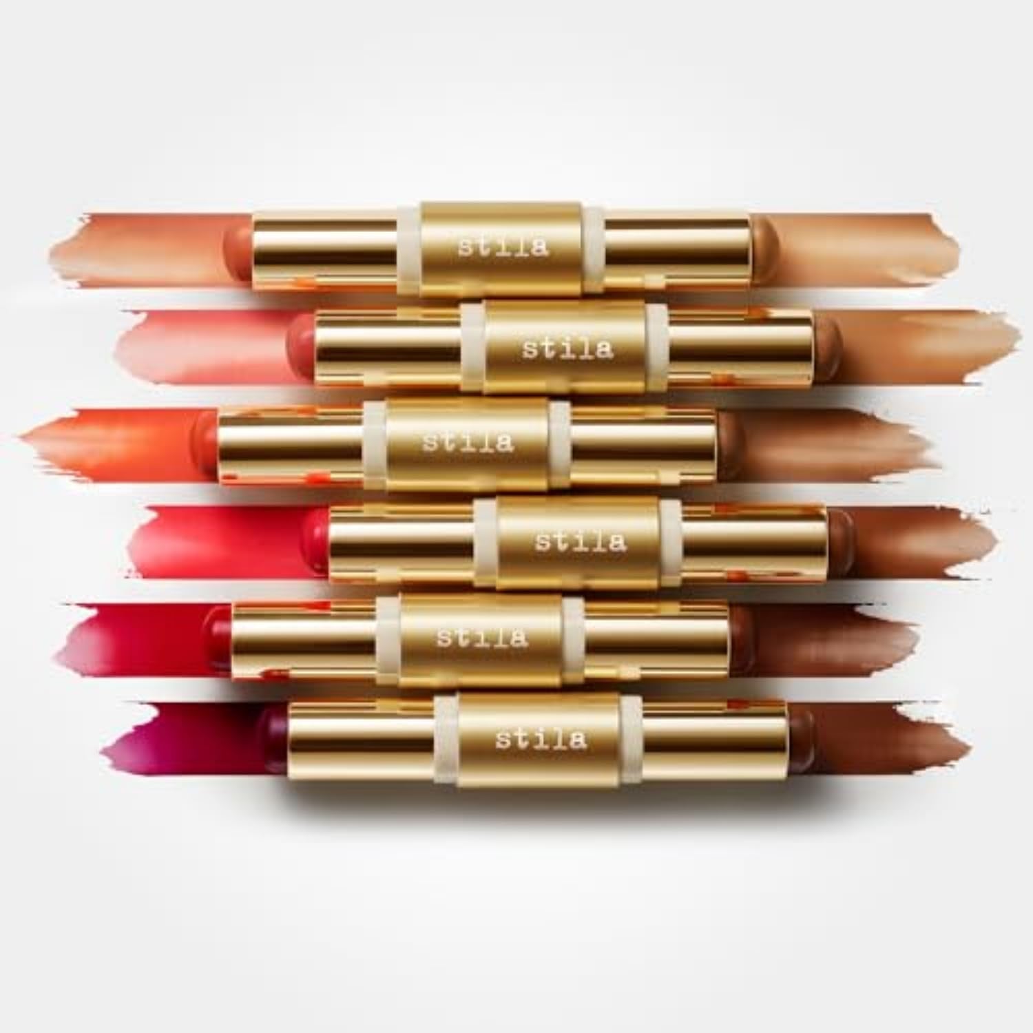 Stila Blush & Bronze Hydro-Blur Cheek Duo, Grapefruit & Caramel - TrustMedUSA