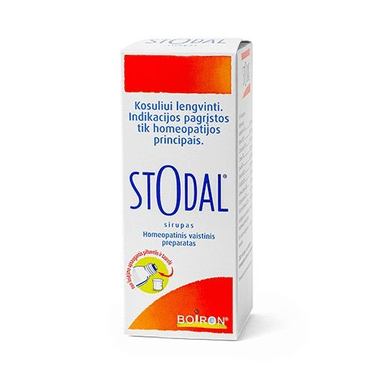 Stodal Homeopathic cough syrup, 200 ml - TrustMedUSA