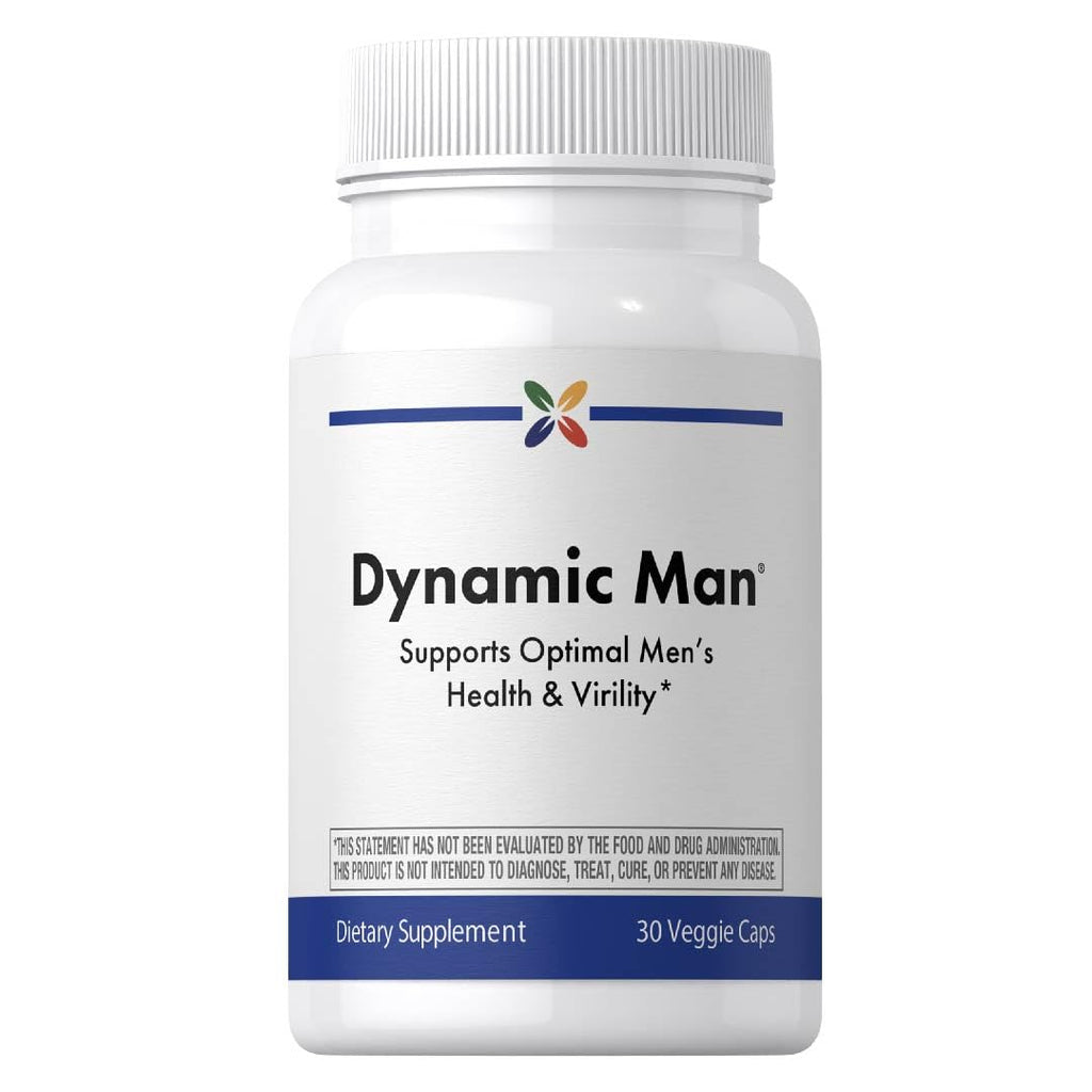 Stop Aging Now - Dynamic Man - Complex Supplement - 30 Vegetarian Capsules - TrustMedUSA