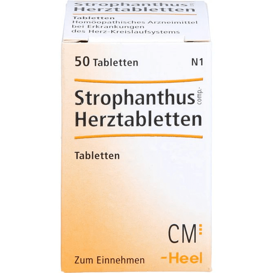 Strophantus comp. HEEL Heart Tablets 50 pcs - TrustMedUSA