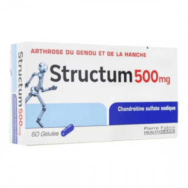 Structum 500mg - 60 Capsules - for Osteoarthritis of the Knee and Hips - TrustMedUSA