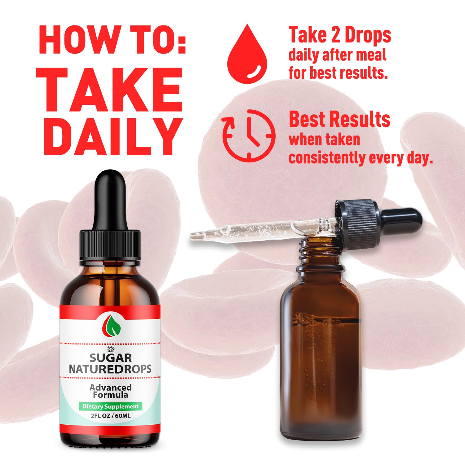 Sugar Nature Drops, Official SugarNature Blood Health Support Drops with All Natural Ingredients, Sugar Nature Liquid Supplement Optimal Health & Wellness Support with Premium Vitamins (30 Servings) - TrustMedUSA