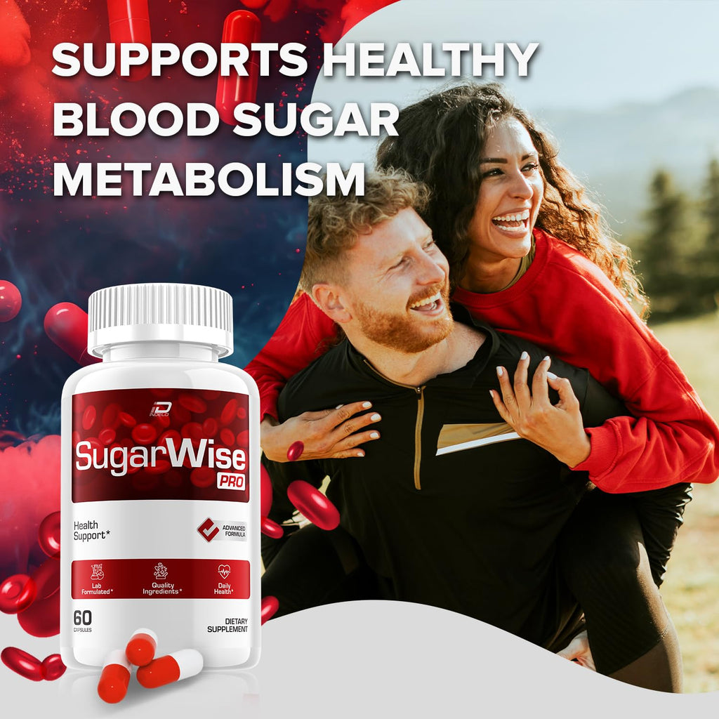 SugarWise Capsules – SugarWise Pro Natural Blend Daily Health Vitamins Supplement (5 Pack - 300 Capsules) - TrustMedUSA