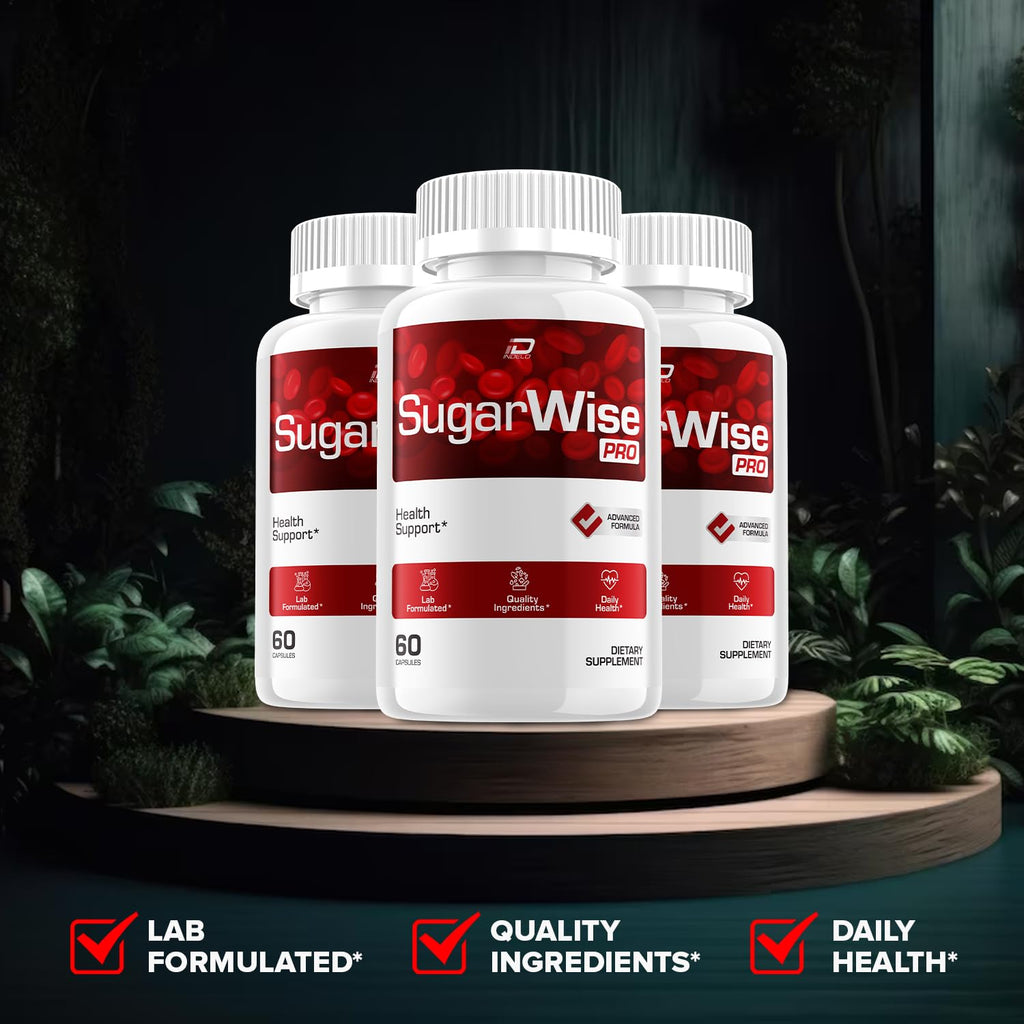 SugarWise Capsules – SugarWise Pro Natural Blend Daily Health Vitamins Supplement (5 Pack - 300 Capsules) - TrustMedUSA