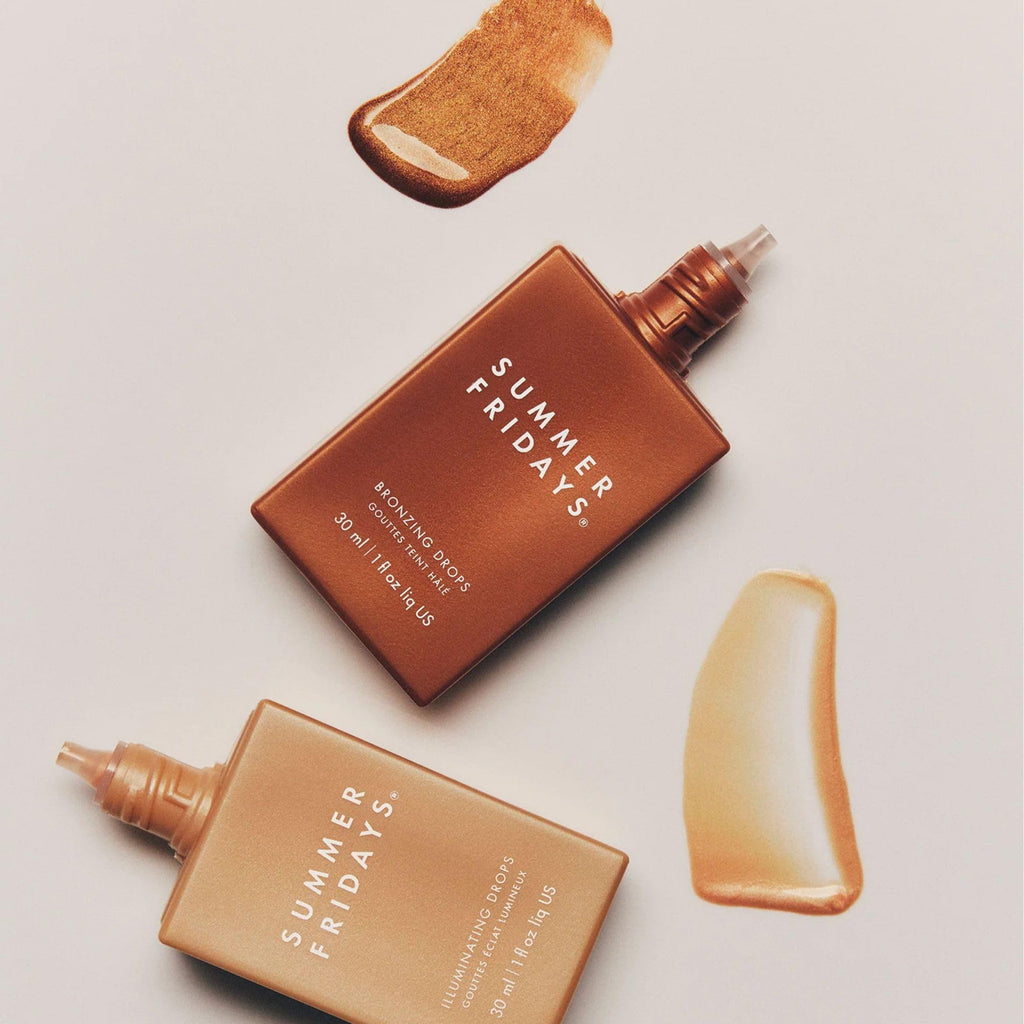 Summer Fridays Bronzing Drops - Hydrating Serum-Like Formula with Hyaluronic Acid - Hybrid-Makeup with Skincare Benefits - Help Support a Healthy Skin Barrier - Soft, Dewy Finish (1 Fl Oz) - TrustMedUSA
