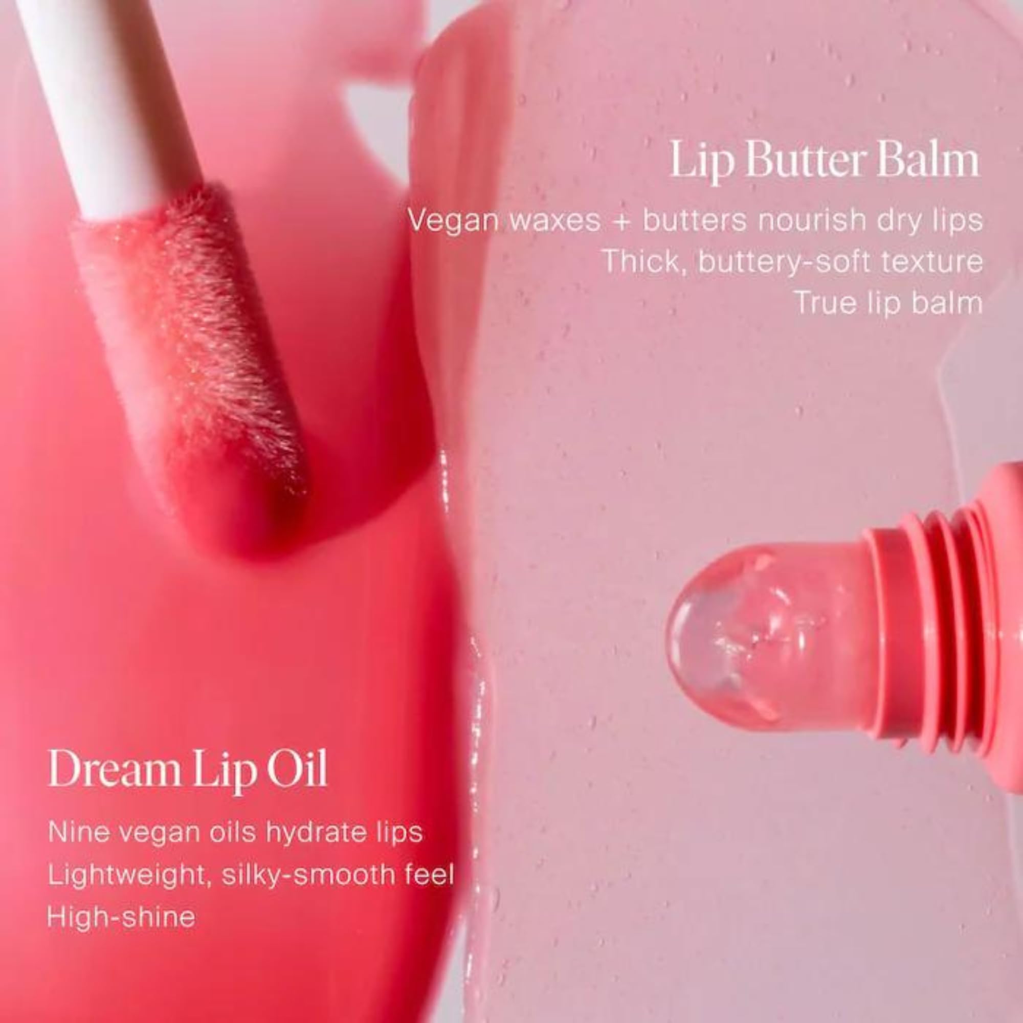Summer Fridays Dream Lip Oil - Hydrating Tinted Lip Gloss Oil - Non-Sticky Formula with Skincare Benefits for Long-Lasting Softness + Shine - Effortless Beauty Gifts - Pink Cloud (0.15 Oz) - TrustMedUSA