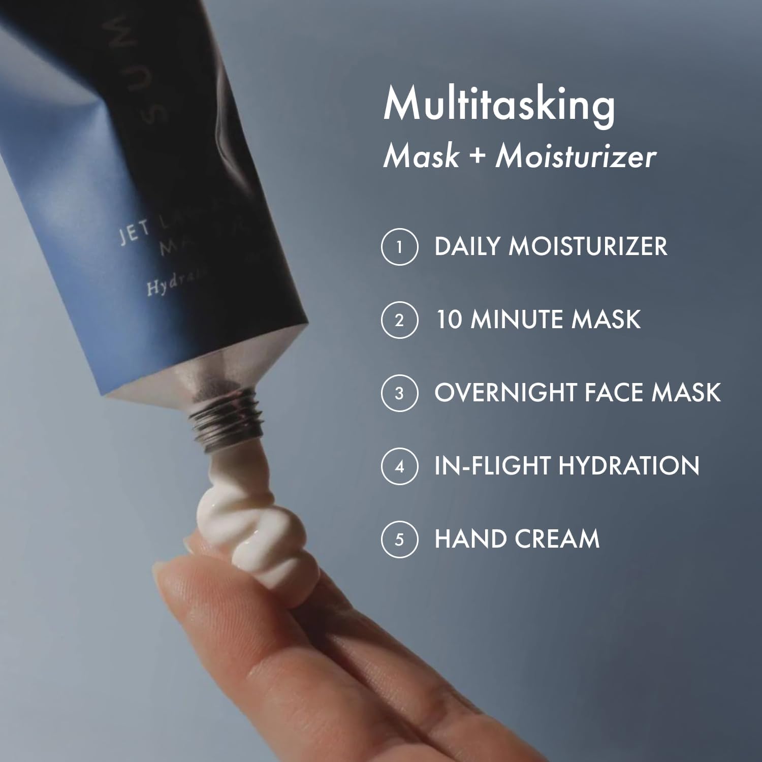 Summer Fridays Jet Lag Mask - Hydrating Face Moisturizer + Mask - Enriched with Hyaluronic Acid, Niacinamide, Glycerin + Antioxidants Helps Nourish Skin for a Renewed + Radiant Complexion (2.25 Oz) - TrustMedUSA