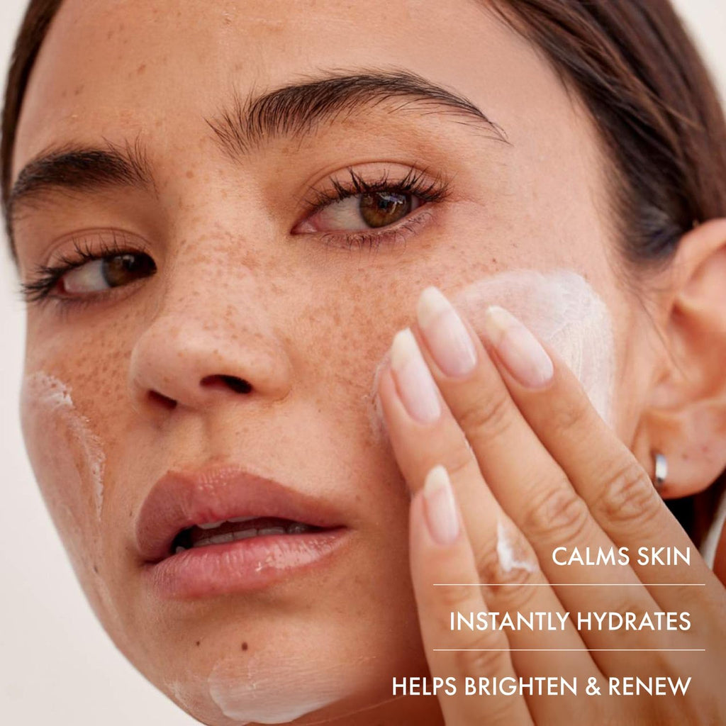 Summer Fridays Jet Lag Mask - Hydrating Face Moisturizer + Mask - Enriched with Hyaluronic Acid, Niacinamide, Glycerin + Antioxidants Helps Nourish Skin for a Renewed + Radiant Complexion (2.25 Oz) - TrustMedUSA