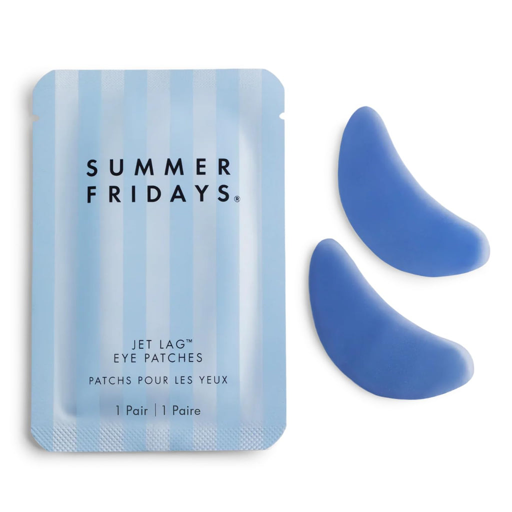 Summer Fridays Jet Lag Under Eye Patches - Hydrating & Depuffing Hydrogel Eye Masks - TrustMedUSA