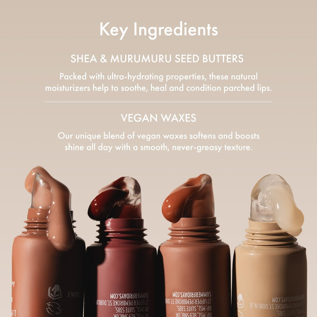 Summer Fridays Tinted Lip Butter Balm - Conditioning Vegan Lip Balm for Instant Moisture, Shine & Hydration - Sheer-Tinted, Soothing Skincare - Vanilla Beige (.5 Oz) - TrustMedUSA