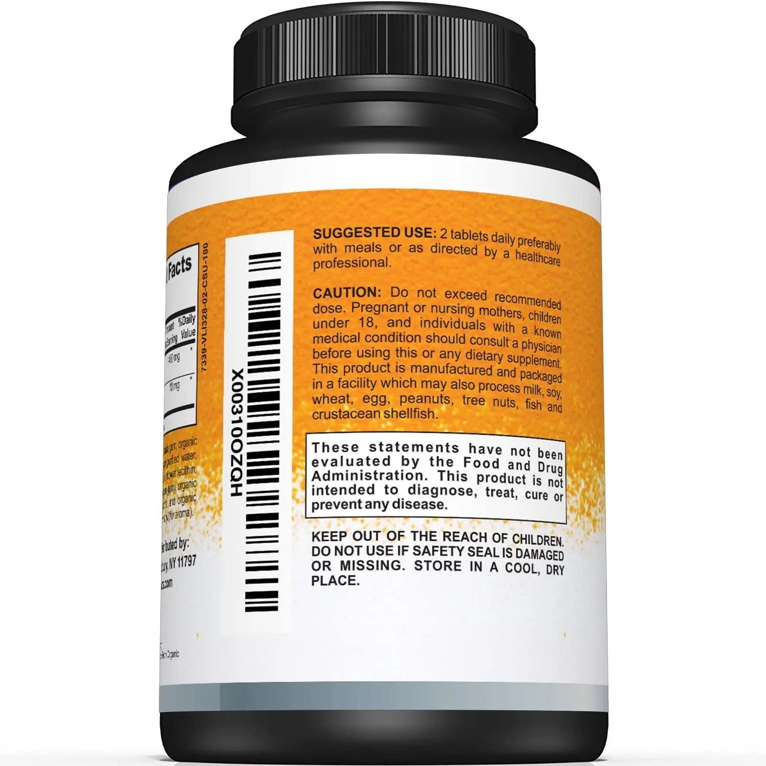 Sunergetic USDA Certified Organic Turmeric Supplement – Includes Organic Turmeric - TrustMedUSA