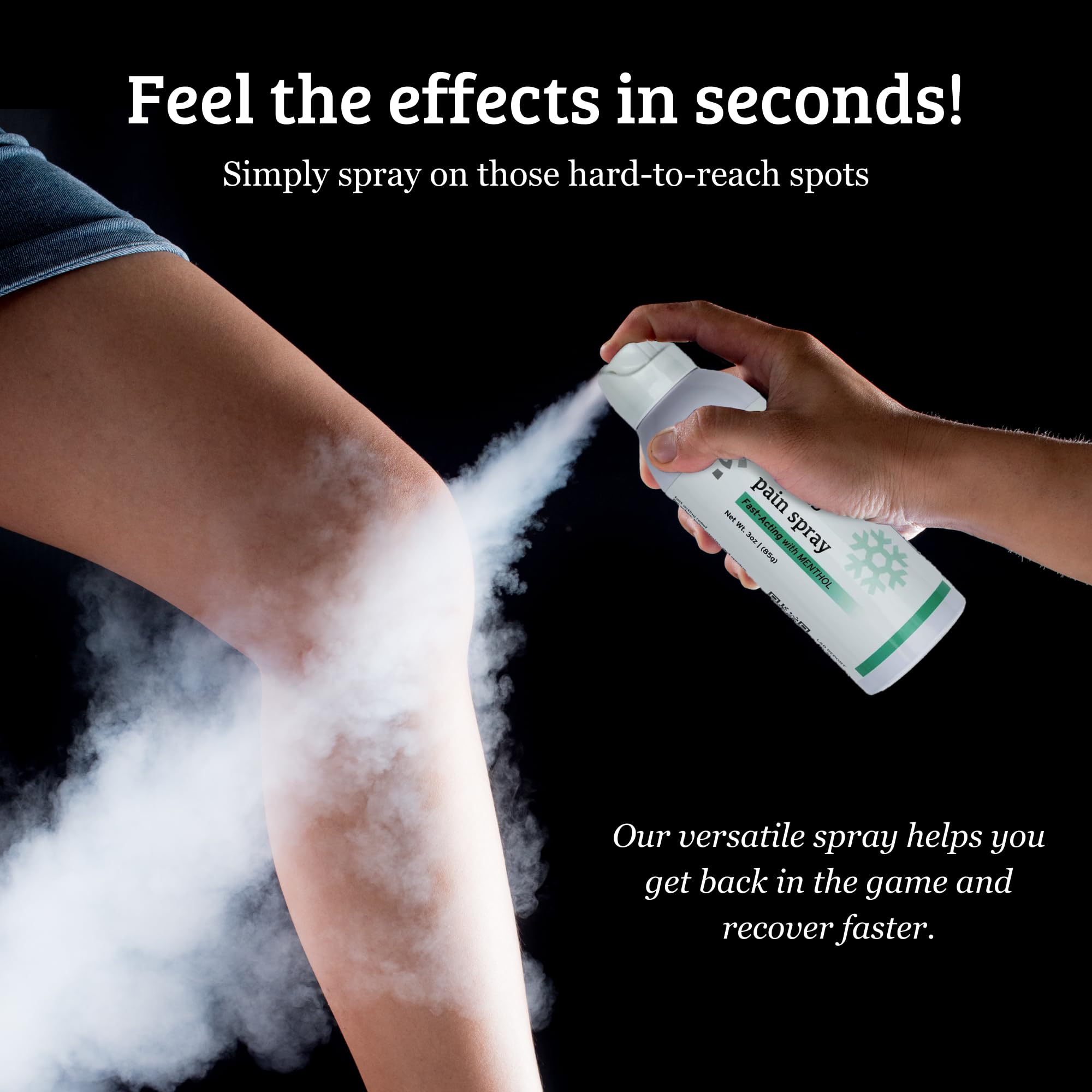 SUNMED Hemp Oil Menthol Spray for Discomfort Soothing & Recovery – Fast-Absorbing, Cooling Topical Formula for Aches, Tension & Muscle Relief – Convenient Spray, Easy Application - TrustMedUSA