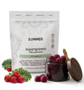 SUNMED Supergreens Daily Gummies – Wellness Blend with Ashwagandha, Green Tea, Spirulina, Probiotics, Antioxidants & Detox Support for Immunity, Gut, Skin & Brain Health | Wild Raspberry, 60ct - TrustMedUSA