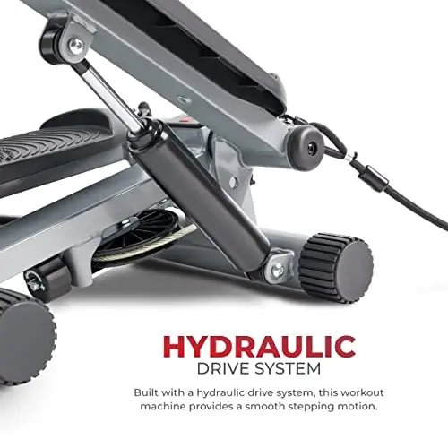 Sunny Health & Fitness Mini Stepper for Exercise Low-Impact Stair Step Cardio Equipment - TrustMedUSA
