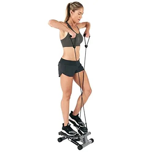 Sunny Health & Fitness Mini Stepper for Exercise Low-Impact Stair Step Cardio Equipment - TrustMedUSA