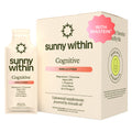 Sunny Within - Brain Health Supplement - Magnesium L-Threonate from Magtein®, Lion’s Mane, Alpha GPC, L-Theanine, ALA & Avocado Oil - Focus, Mood & Memory Support* - 30 Daily Vegan Pouches - TrustMedUSA