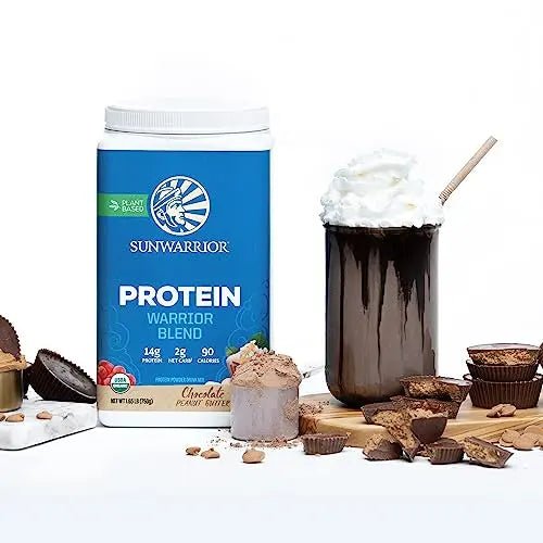 Sunwarrior Vegan Protein Powder Organic Plant-Based Protein | BCAA Amino Acids Hemp - TrustMedUSA