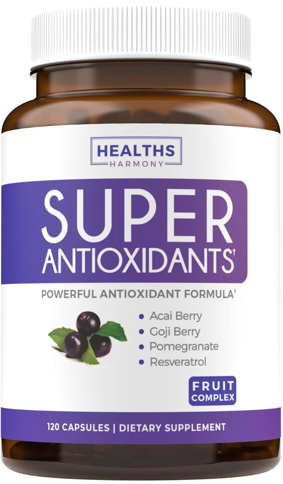 Super Greens & Antioxidants (2-Month Supply) Antioxidant Power Greens Bundle of Organic Super Greens Powder - Complete Superfood (120 Capsules) & Super Antioxidants - Powerful Superfood (120 Capsules) - TrustMedUSA