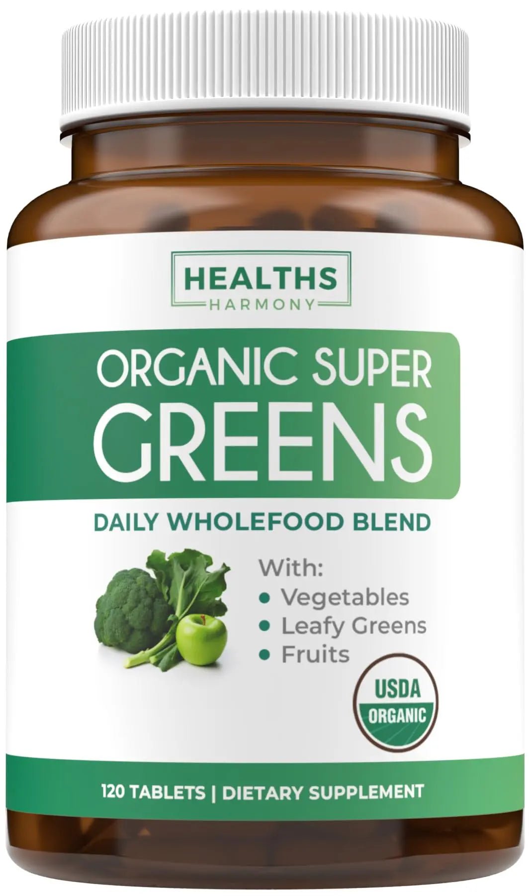 Super Greens & Antioxidants (2-Month Supply) Antioxidant Power Greens Bundle of Organic Super Greens Powder - Complete Superfood (120 Capsules) & Super Antioxidants - Powerful Superfood (120 Capsules) - TrustMedUSA