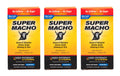 Super Macho Dietary Supplement with High Potency Zinc & 7 B Vitamins, No Preservatives, Sugar or Caffeine, Made in USA, 50 Softgels (3 Pack) - TrustMedUSA