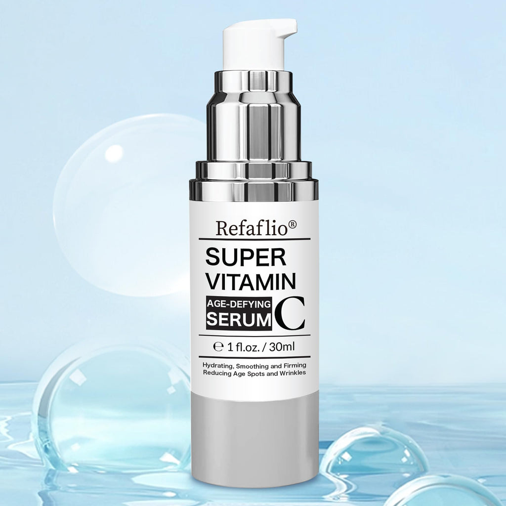 Super Vitamin C Serum for Women over 70, Rapid Anti Aging Cream, Face Lift Cream, Hydrates, Softens, Lifts and Firms, Fights Wrinkles, Advanced Super Serum C 3PCS. (90ml) - TrustMedUSA