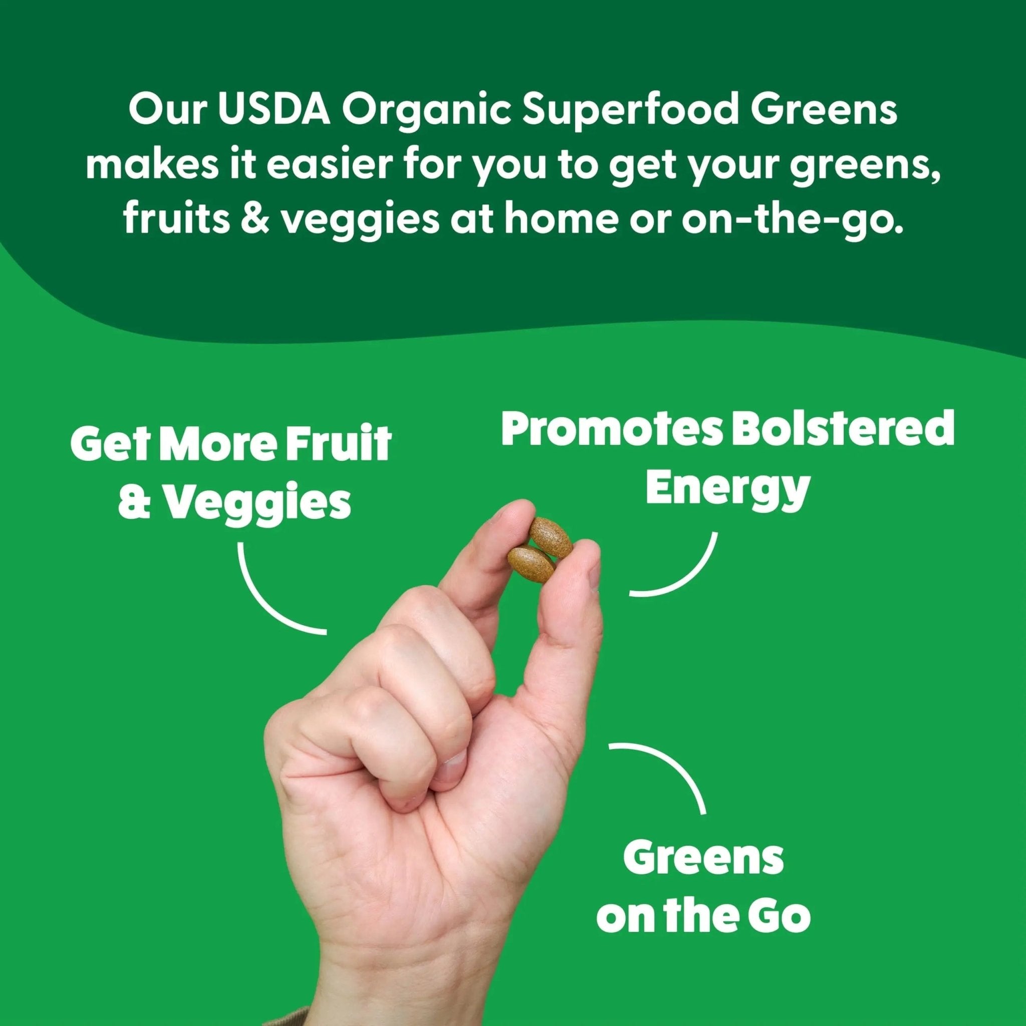 Superfood Greens by Feel Great Vitamin Co. | Organic Greens, Fruits and Veggies - TrustMedUSA