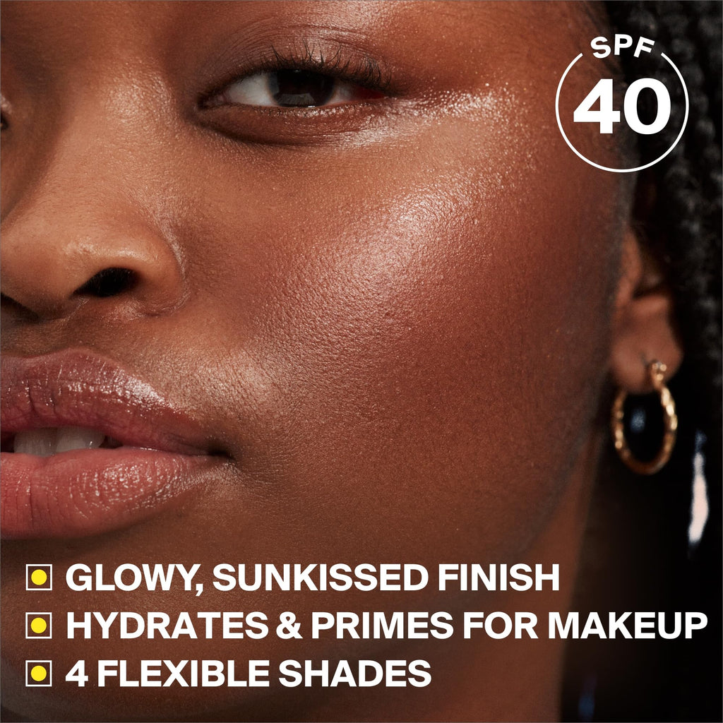 Supergoop! Glowscreen SPF 40, Sunrise (Champagne Glow) - 1.7 fl oz - Glowy Primer + Broad Spectrum Tinted Sunscreen - TrustMedUSA