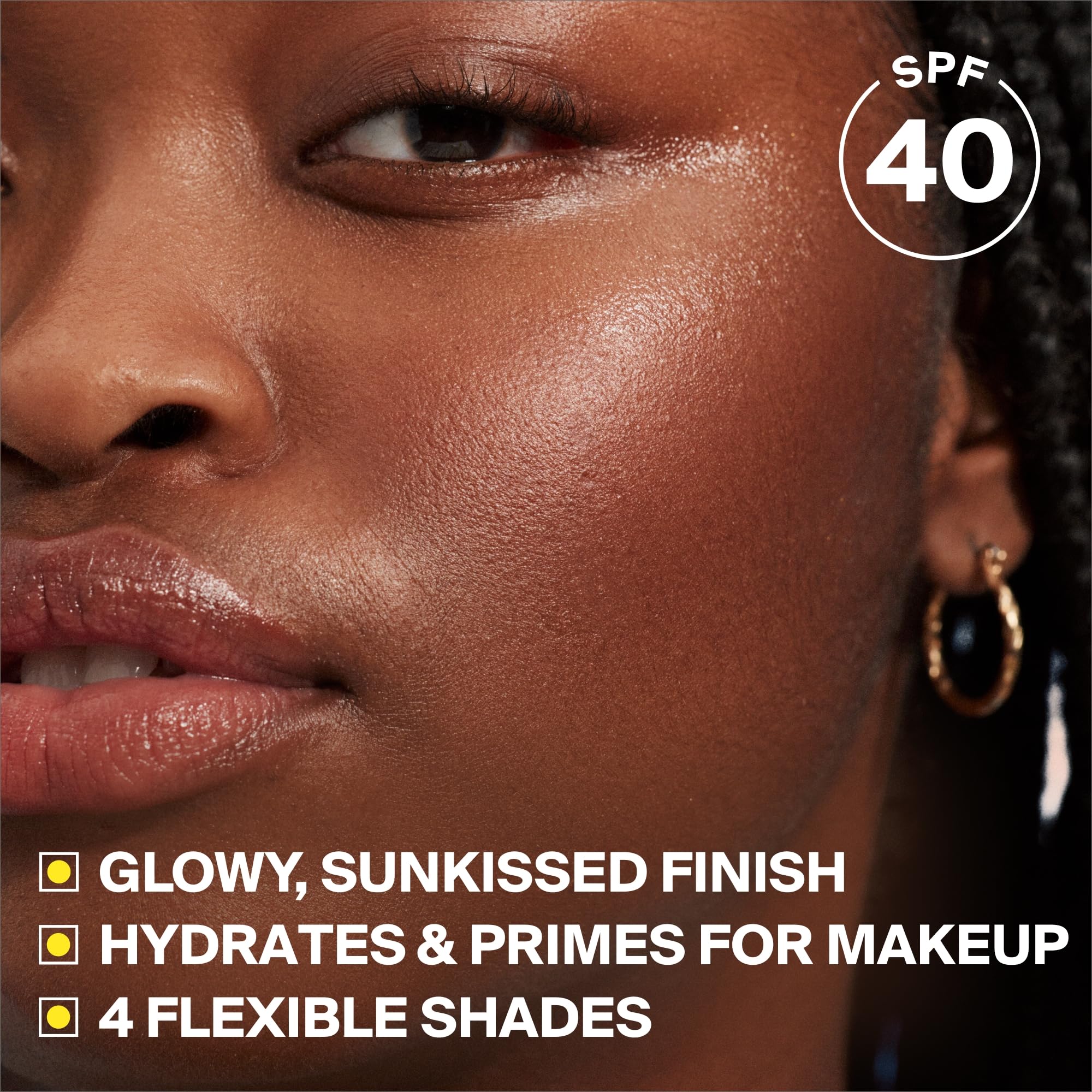 Supergoop! Glowscreen SPF 40, Sunrise (Champagne Glow) - 1.7 fl oz - Glowy Primer + Broad Spectrum Tinted Sunscreen - TrustMedUSA