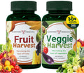 Supermed Research Fruits and Vegetables Supplements – 2 Pack Combination Fruit & Veggies Supplement – Whole Food Vitamins & Minerals for Adults – Superfood Veggie Vitamins for Adults (180 x 2, 360 Ct) - TrustMedUSA