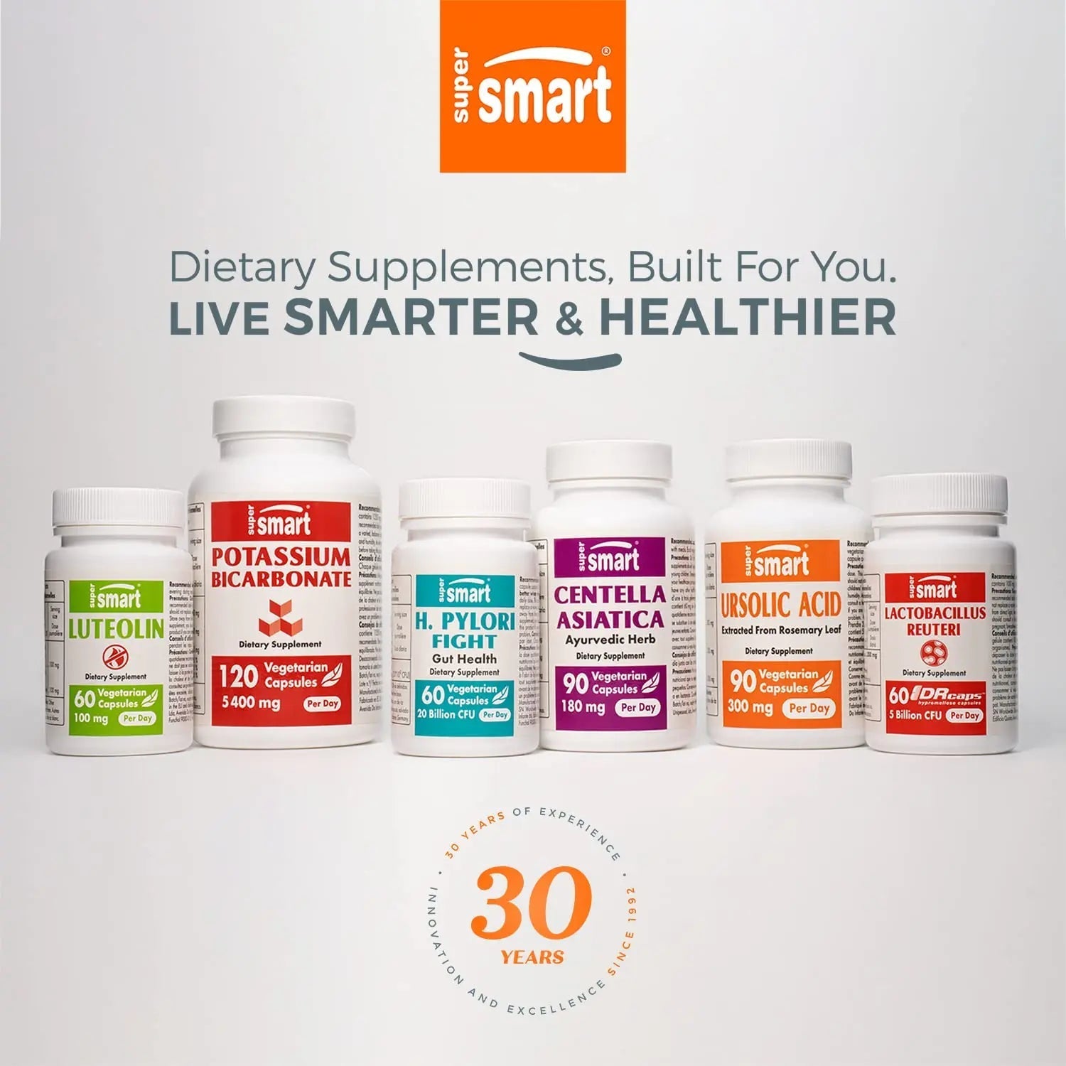 Supersmart - Bacillus Coagulans Probiotic 4 Billion CFU per Day (High Absorption) - TrustMedUSA