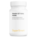 Supersmart - Humic and Fulvic Acid Supplement 300mg per Day (Patented & High Strength) - Fulvic Humic Mineral Blend | Non-GMO & Gluten Free - 60 Vegetarian Capsules - TrustMedUSA