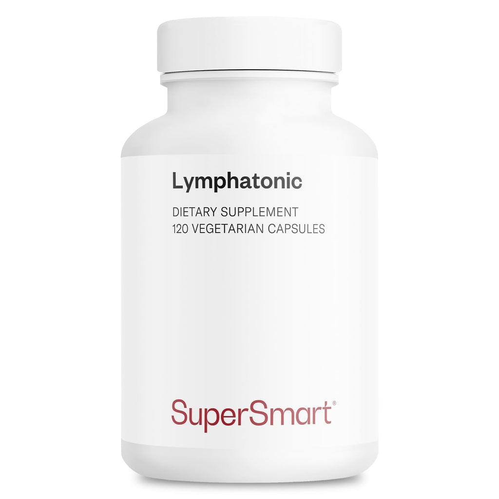 Supersmart - Lymphatonic 40mg per Day - Lymphatic Drainage Supplement - Melilotus Officinalis | Non-GMO & Gluten Free - 120 Vegetarian Capsules - Maple Wellness Supplements