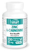 SuperSmart - Zinc L-Carnosine 75mg per Day (Well-Tolerated) - Zinc Carnosine Supplemen - TrustMedUSA