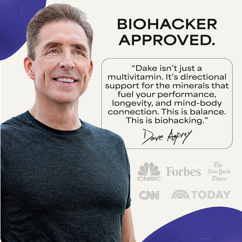 Suppgrade Labs DAKE by Dave Asprey | Synergistic Blend of Essential Vitamins D-A-K-E | Vitamin D2 + K2 + A + E Supplement for Immune Support, Bone & Joint Support, & Heart Health | 60 Day Supply - TrustMedUSA