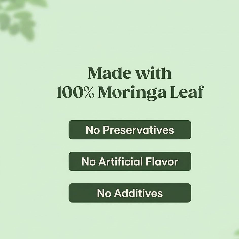 supplefoods Organic Moringa Powder 200 g / 7.05 oz | 100% Natural Green Superfood | Assists Digestion & Daily Detox | Finely Milled Moringa Leaf Powder | USDA Certified Organic Dietary Supplement - TrustMedUSA
