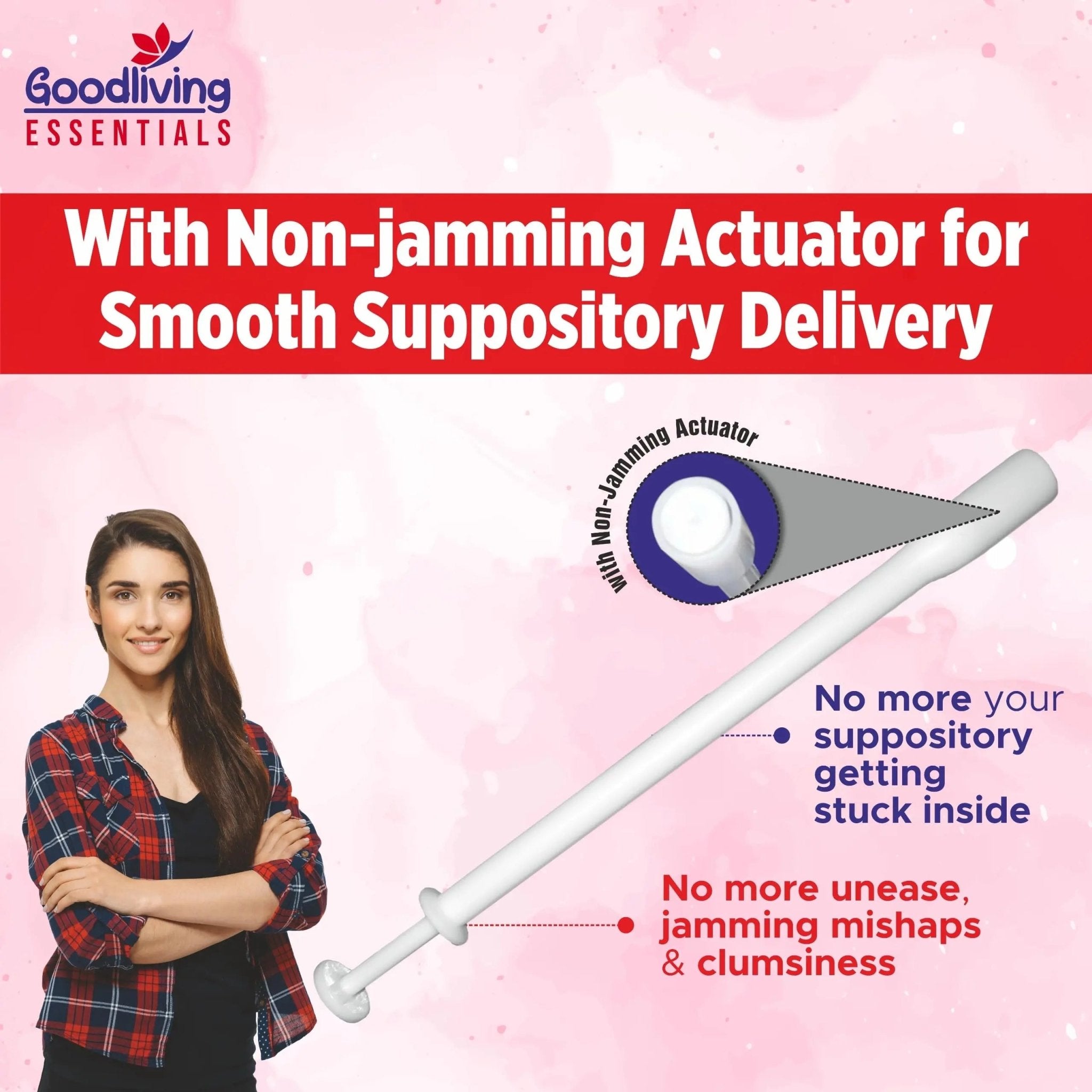 Suppository Applicators Mega Pack 30 Count Hygienic Inserter | Fits Suppositories Without Getting Stuck Inside With Our Innovative Pusher | Soft Tip, Smooth & Pain-Free Suppository Insertion Tool - TrustMedUSA