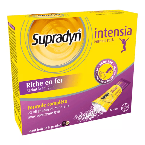 Supradyn Intensia Box 20 Powder Sticks - TrustMedUSA