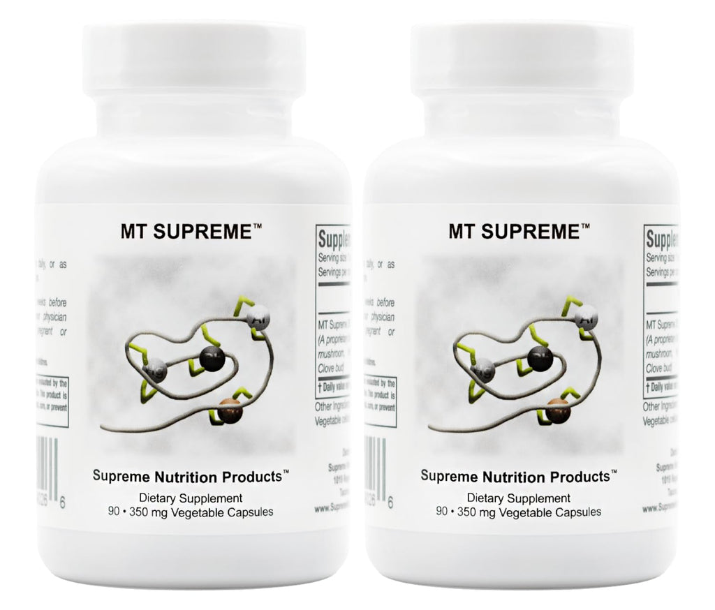 Supreme Nutrition MT Supreme, 90 Pure Herbal Combination Vegetarian Capsules (Pack of 2) - TrustMedUSA