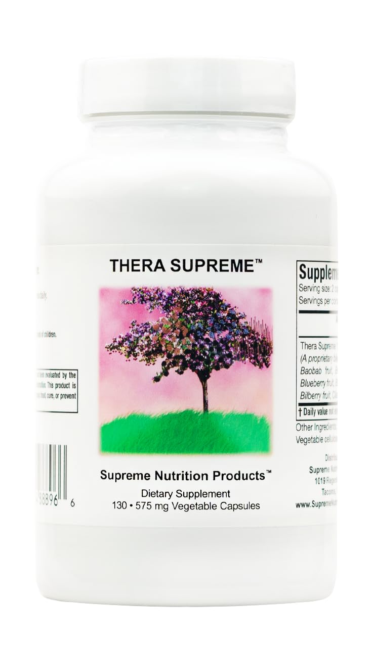 Supreme Nutrition Thera Supreme, 130 Pure Herbal Combination Vegetarian Capsules - TrustMedUSA