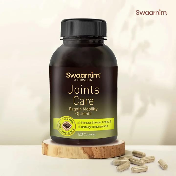 Swaarnim Joints Care - Enriched with Arjuna & Natural Herbs - Joint Health Supplement 100% Natural, No Added Chemicals - 120 Capsules - TrustMedUSA