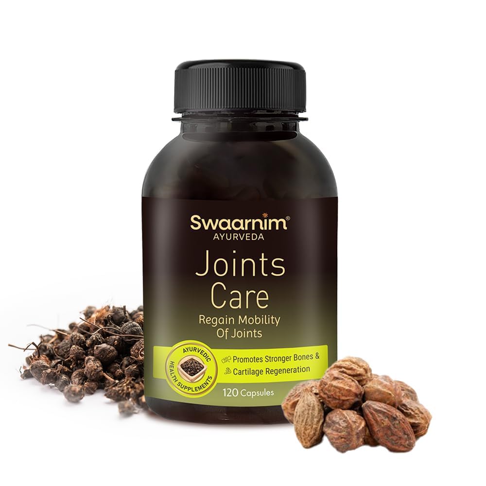 Swaarnim Joints Care - Enriched with Arjuna & Natural Herbs - Joint Health Supplement 100% Natural, No Added Chemicals - 120 Capsules - TrustMedUSA