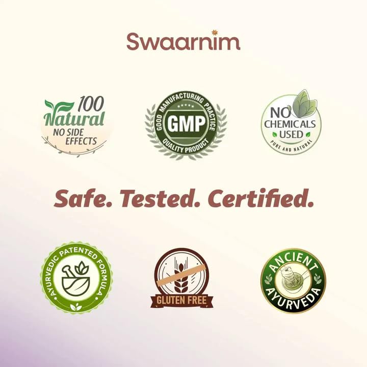 Swaarnim Joints Care - Enriched with Arjuna & Natural Herbs - Joint Health Supplement 100% Natural, No Added Chemicals - 120 Capsules - TrustMedUSA