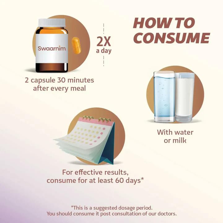 Swaarnim Joints Care - Enriched with Arjuna & Natural Herbs - Joint Health Supplement 100% Natural, No Added Chemicals - 120 Capsules - TrustMedUSA